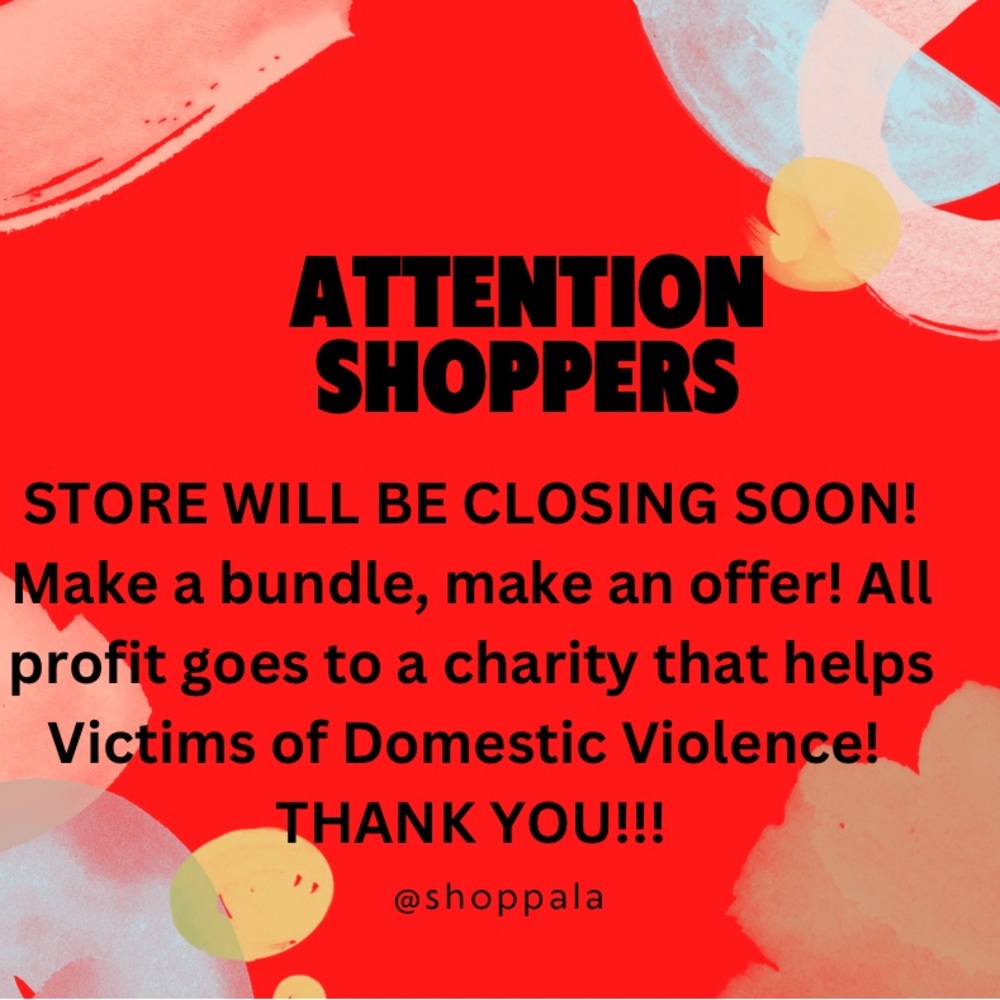 Women’s and Men’s clothing, shoes, accessories!